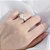 Anel Solitário Moissanite Cravejado - Imagem 5