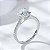 Anel Oval Moissanite Cravejado - Imagem 1