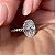 Anel Oval Moissanite Cravejado - Imagem 2