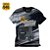 CAMISETA MASCULINA ROTA 040 SCANIA QUADRICULADO - Imagem 1