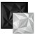 Forma De Gesso 3D em POL - 0183  50x50cm - Imagem 1