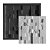 Forma De Gesso 3D em POL - 0116 38,5x38,5cm - Imagem 1
