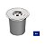 Lixeira de Embutir Tramontina Clean Round em Aço Inox com Balde Plástico 5 L - 5l 94518005 - Imagem 1