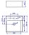 Kit Cuba de Apoio Quadrada Branca Deca Com Mesa Sifão de Plástico e Válvula KL73.2.17 - Imagem 3