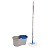 Mop Limpeza Giratorio 8 Litros c/ Balde - Cabo Inox Clean Tech Cinza - Imagem 1