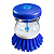 Escova Lava Louças c/ Reservatório e Dispenser de Detergente Clean Tech Azul - Imagem 2