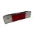 Lanterna Traseira LED Mercedes 1620 1935 1938 Cristal Com Vigia Branco 12V Lantersul - Imagem 5