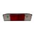 Lanterna Traseira LED Mercedes 1620 1935 1938 Cristal Sem Vigia Branco 12V Lantersul - Imagem 1