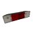 Lanterna Traseira LED Mercedes 1620 1935 1938 Cristal Sem Vigia Metalizado 24V Lantersul - Imagem 2