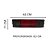 Lanterna Traseira LED Mercedes 1620 1935 1938 Fumê Sem Vigia Branco 12V Lantersul - Imagem 9