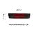 Lanterna Traseira LED Mercedes 1620 1935 1938 Fumê Com Vigia Metalizado 12V Lantersul - Imagem 9