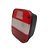 Lanterna Traseira LED 12V Ford Volks Cristal Lado Esquerdo Com Vigia Metalizado Lantersul - Imagem 4