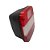 Lanterna Traseira LED 12V Ford Volks Cristal Lado Direito Sem Vigia Metalizado Lantersul - Imagem 5
