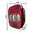 Lanterna Traseira LED Ford Volks Euro 5 Lado Esquerdo Com Vigia Metalizado 12V Lantersul - Imagem 6