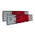 Par Lanterna Traseira Mercedes 1620 LED Cristal MT 12V Lantersul - Imagem 1