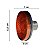 Lanterna Traseira Âmbar 125mm LED Bivolt Com Fio Metalizada H3 - Imagem 6