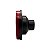 Lanterna Traseira Rubi 125mm LED Bivolt Com Fio Metalizada H3 - Imagem 5