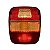 Lanterna Traseira LED 24V Ford Volks Cristal Lado Direito Sem Vigia Metalizado Lantersul - Imagem 1