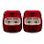 Par Lanterna Traseira LED Ford Volks Euro 5 Cristal Branco 24V Lantersul - Imagem 2