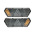 Par Lanterna Traseira Guerra Silver Cristal Motion LED 12/24v Lantersul - Imagem 6