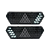Par Lanterna Traseira Guerra Black Cristal Motion LED 12/24v Lantersul - Imagem 5