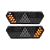 Par Lanterna Traseira Guerra Black Cristal Motion LED 12/24v Lantersul - Imagem 6