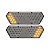 Par Lanterna Traseira Guerra Motion White Cristal LED 12/24v com Chicote Lantersul - Imagem 7
