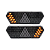 Par Lanterna Traseira Guerra Motion Black Cristal LED 12/24v com Chicote Lantersul - Imagem 7