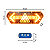 Par Lanterna Sinalização Direcionador de Tráfego Função Seta LED 12/24v Cristal C/Módulo Direcional Lantersul - Imagem 5