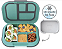 Lancheira Escolar Bentgo Kids chill - Electric Aqua - Imagem 1