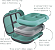 Lancheira Escolar Bentgo Kids chill - Electric Aqua - Imagem 2