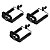 3 Suporte De Celular Adaptador Para Tripé Bastão Extensor - Imagem 1