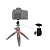 Kit 3 Ballhead 1/4 Sapata Flash Foto Vídeo Adaptador Tripé - Imagem 5