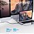 Hub Adaptador Usb-C Compatível Macbook Pro Hdmi 4K Cartão Sd Micro Sd Usb 3.0 Thunderbolt - Imagem 6