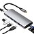 Hub Adaptador Usb-C Usb Hdmi 4k 60hz Cartão SD Micro-SD 7 x 1 - Imagem 1