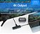 Adaptador Tipo C Hub Hdmi 4K Rj45 Leitor Cartão Sd Áudio 3.5 - Imagem 3