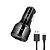 Carregador Veicular Duplo Usb Carga Rápida + Cabo Usb Tipo C - Imagem 1