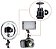 Kit 2 Ballhead 1/4 Sapata Flash Foto Vídeo Adaptador Tripé - Imagem 9