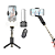 Estabilizador Gimbal Selfie Tripé Led Autom. Bluetooth Q09 - Imagem 1