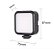 Mini Luz de Led 5w Recarregável Usb Tipo C Iluminador Tricolor Para Fotos e Vídeos - Imagem 5