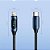Cabo Usb Lightning 36w 3a Display Led Transferência de Dados 480Mbps 2 Metros - Imagem 2