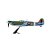 Kyosho aviao mini spitfire 10951rsb- Lacrado - Imagem 2