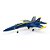 FW F-18 pnp 90-9b inrunner azul fj31413p- Lacrado - Imagem 1