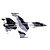 FW F-16 70mm preto/branco alaska neve camuflado fj21124p- Lacrado - Imagem 1