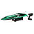 Lancha ProBoat Impulse 32" BLX Deep-V RTR Black/Green - Lacrado - Imagem 1