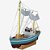 Barco bristol trawler 2.4GZ rtr aqub5720- Lacrado - Imagem 1