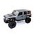 Axial Scx6 Jeep JLU Wrangler 1/6 4WD RTR Silver AXI05000T2- Lacrado - Imagem 1
