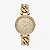 Relógio Michael Kors Feminino Aço Dourado C. Brilhos MK4674 - Lacrado - Imagem 1