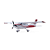 Avião Fms Cessna 182 1500mm Pnp Red Fms 148 Prd - Lacrado - Imagem 1