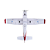 Avião Fms Cessna 182 1500mm Pnp Red Fms 148 Prd - Lacrado - Imagem 6